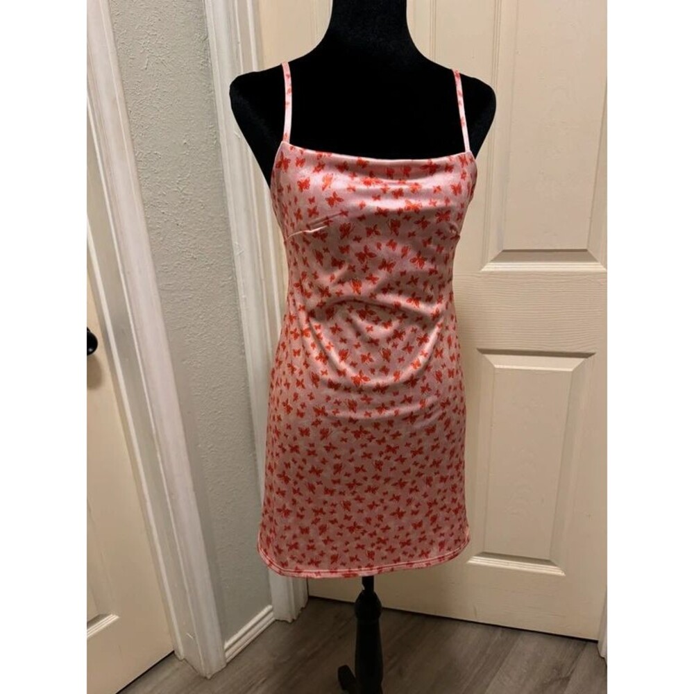 Butterfly Slip Dress